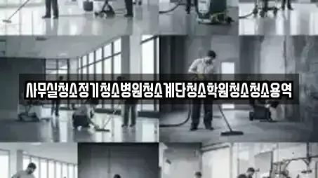 사무실청소정기청소병원청소계단청소학원청소청소용역