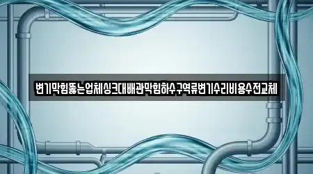 변기막힘뚫는업체싱크대배관막힘하수구역류변기수리비용수전교체