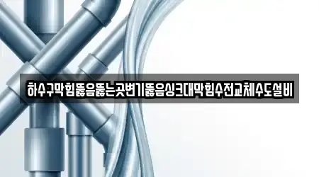 하수구막힘뚫음뚫는곳변기뚫음싱크대막힘수전교체수도설비