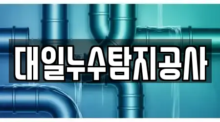 대일누수탐지공사