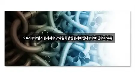24시누수탐지공사하수구막힘화장실공사베란다누수배관수리역류