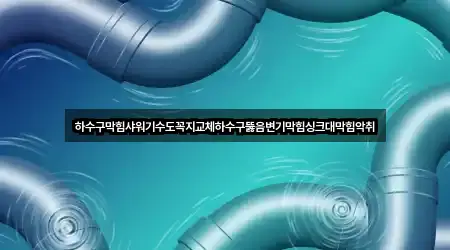 하수구막힘샤워기수도꼭지교체하수구뚫음변기막힘싱크대막힘악취