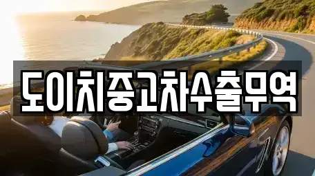 강원 고성군 간성읍 중고차 전문 도이치중고차수출무역