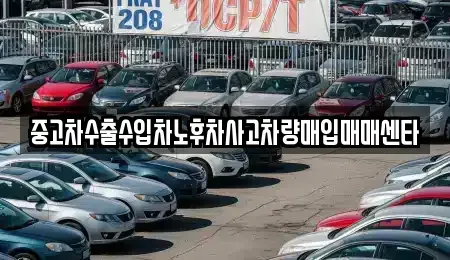강원특별자치도 강릉시 지변동 중고차매입 전문 중고차수출수입차노후차사고차량매입매매센타