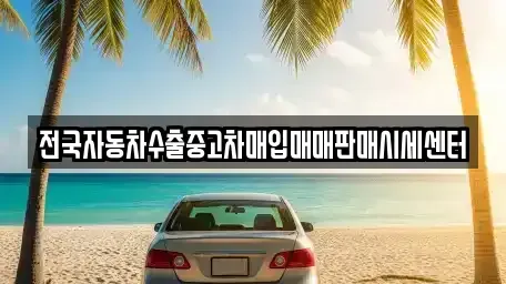 경기 오산시 탑동 중고차 전문 전국자동차수출중고차매입매매판매시세센터