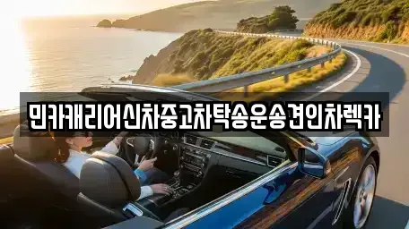 경기 용인시 처인구 원삼면 중고차 전문 민카캐리어신차중고차탁송운송견인차렉카