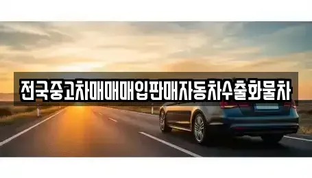 경기 파주시 송촌동 중고차매입 전문 전국중고차매매매입판매자동차수출화물차