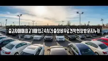경기 파주시 송촌동 중고차매입 전문 중고차매매최고가매입24시간출장비무료견적현장방문지누카
