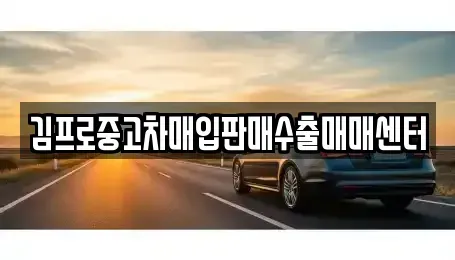 경기도 동두천시 생연동 중고차매입 전문 김프로중고차매입판매수출매매센터