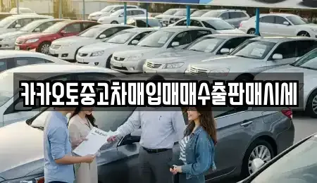 경기도 성남시 수정구 시흥동 중고차매입 전문 카카오토중고차매입매매수출판매시세
