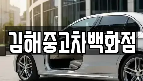경남 김해시 주촌면 중고차매매 전문 김해중고차백화점