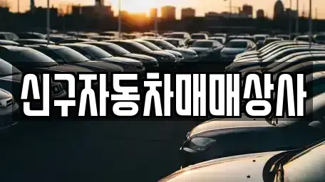 경남 창원시 진해구 무송동 중고차매매 전문 신구자동차매매상사