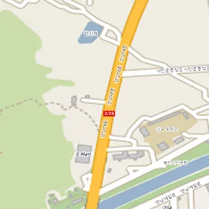 경북 상주시 만산동 렌트카 한진렌트카 위치