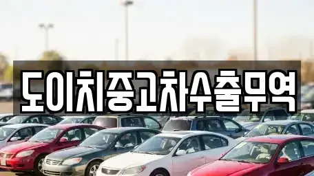 경북 포항시 남구 장흥동 중고차 전문 도이치중고차수출무역