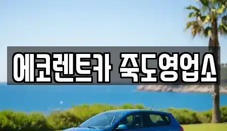 경상북도 렌트카 전문 에코렌트카 죽도영업소