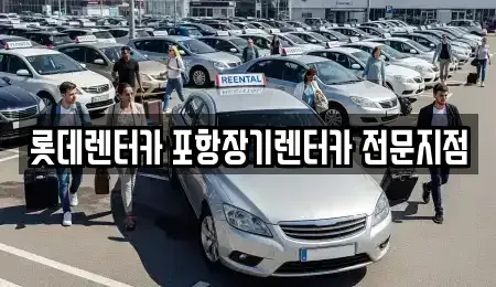 경상북도 장기렌트카 전문 롯데렌터카 포항장기렌터카 전문지점
