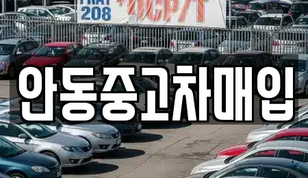 경상북도 중고차매입 전문 안동중고차매입