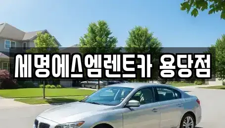 부산 남구 우암동 렌트카 전문 세명에스엠렌트카 용당점
