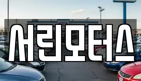 부산 사하구 신평동 중고차 전문 서린모터스