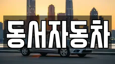 부산광역시 서구 토성동1가 중고차 전문 동서자동차