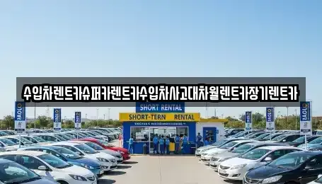 서울 장기렌트카 전문 수입차렌트카슈퍼카렌트카수입차사고대차월렌트카장기렌트카
