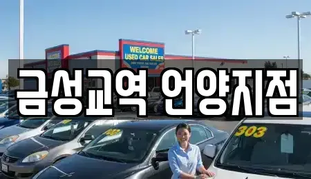 울산 울주군 삼동면 렌트카 전문 금성교역 언양지점