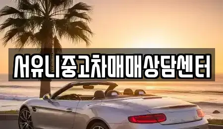 인천 강화군 양도면 중고차 전문 서유니중고차매매상담센터