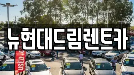 인천 동구 만석동 렌트카 전문 뉴현대드림렌트카