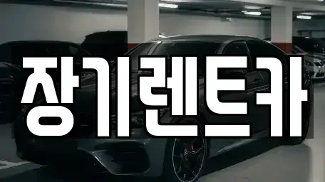 인천 옹진군 장기렌트카 전문 장기렌트카