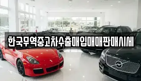 전북특별자치도 순창군 중고차매입 전문 한국무역중고차수출매입매매판매시세